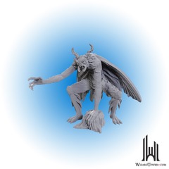 WizKids Deep Cuts Unpainted Miniatures: Mothman